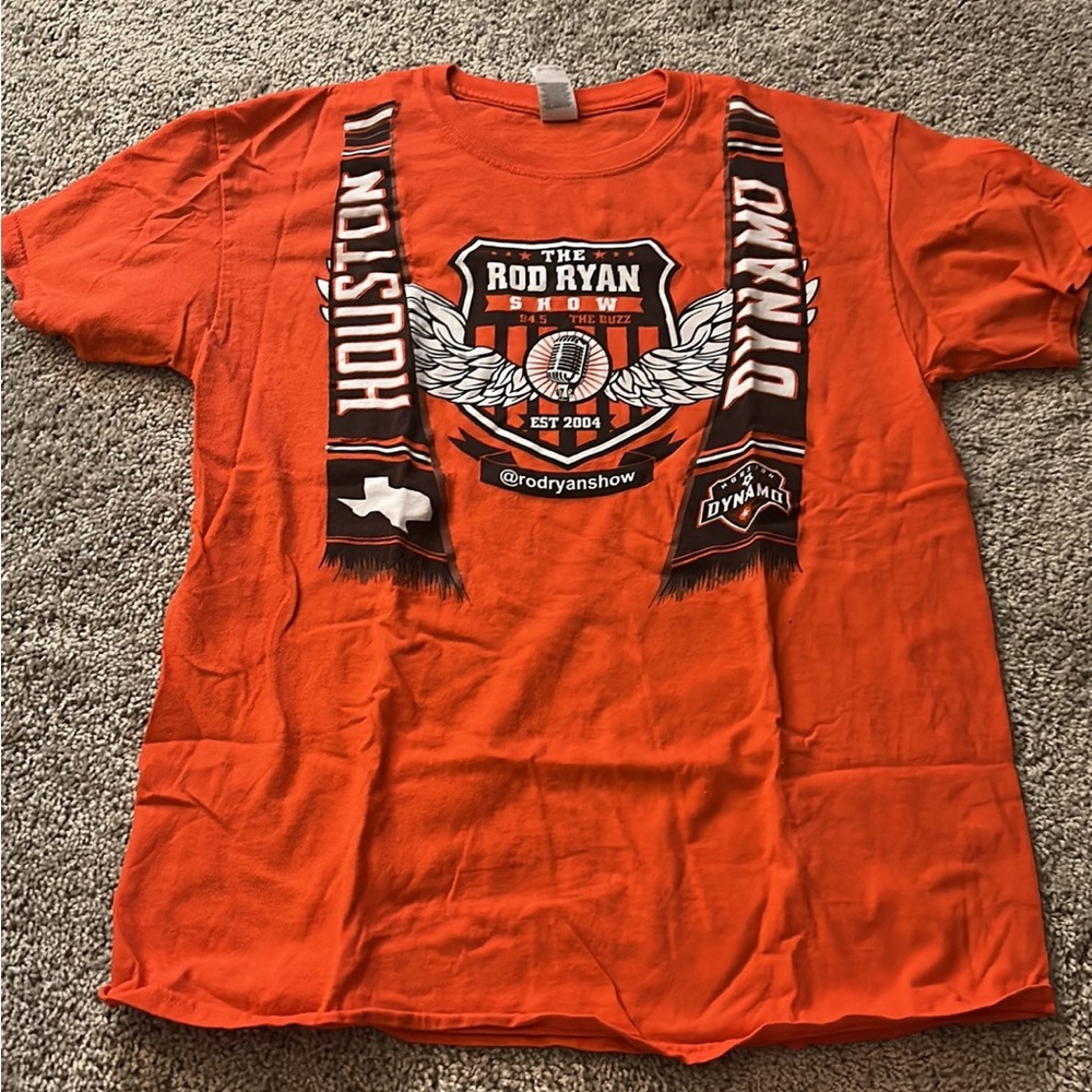 Houston Dynamo x Rod Ryan show tshirt